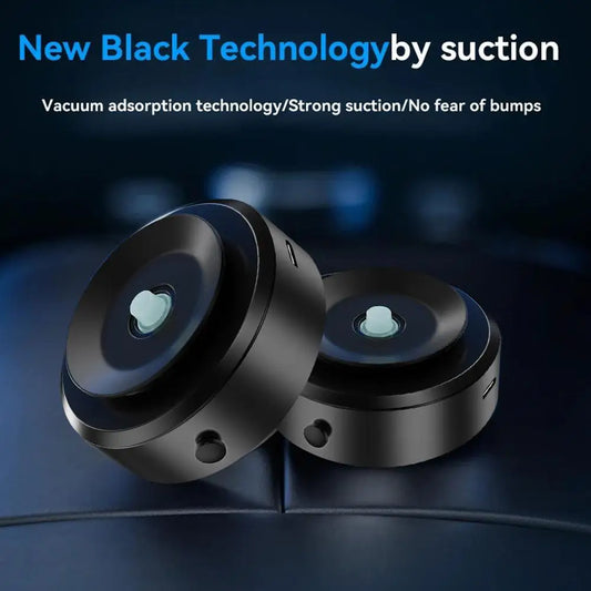 Intelligent Car Mount Mobile Phone Holder Magnetic Black Technology Universal Adsorption Bracket Vacuum Adsorption Stable